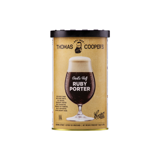 Coopers Ruby Porter Home Brew Extract Can Kit 1.7kg