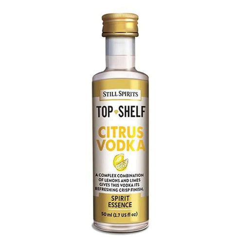 Still Spirits Top Shelf Citrus Vodka Spirit Essence - Buy online from Noble Barons