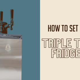 How to set up a triple tap kegerator fridge (and have beer on tap at home)