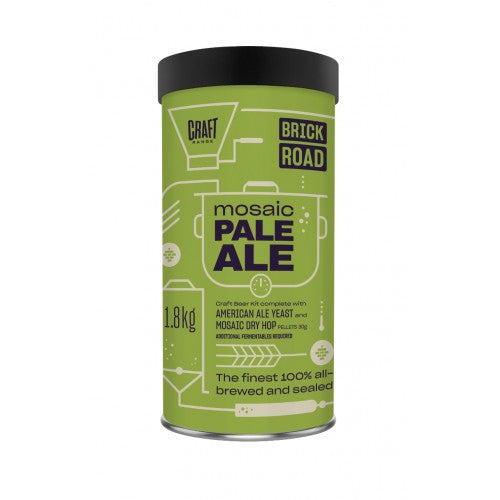 Buy Brick Road Mosaic Pale Ale 1.8kg online at Noble Barons