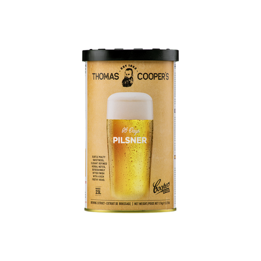Coopers 86 Days Pilsner Home Brew Extract Can Kit 1.7kg