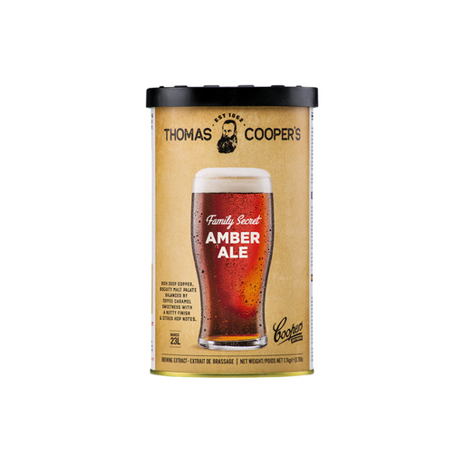 Coopers Amber Ale Home Brew Extract Can Kit 1.7kg