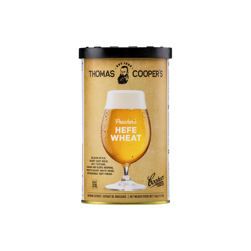 Coopers Hefe Wheat Home Brew Extract Can Kit 1.7kg