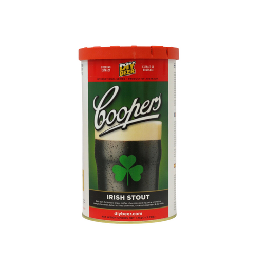 Coopers Irish Stout Home Brew Extract Can Kit 1.7kg