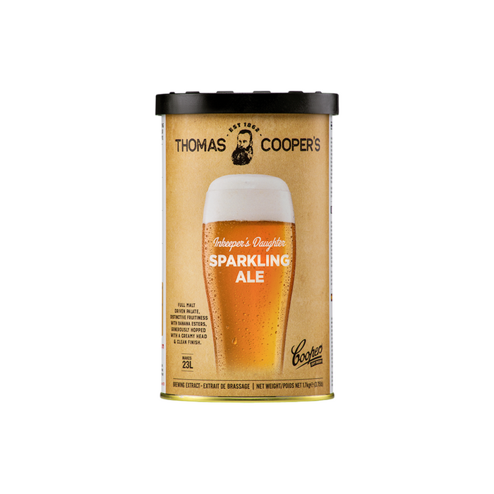 Coopers Sparkling Ale Home Brew Extract Can Kit 1.7kg