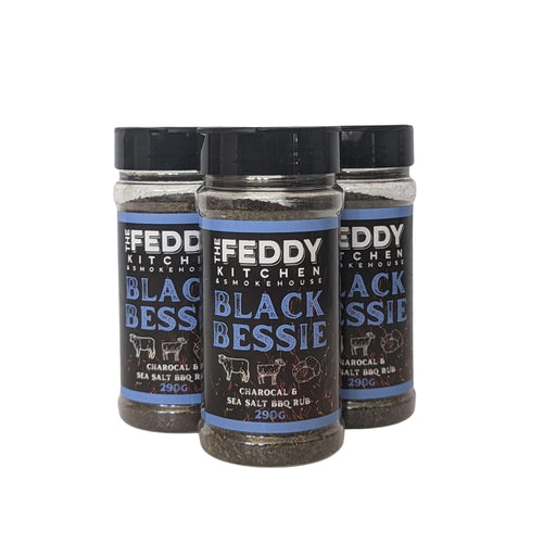 Black Bessie BBQ Meat Rub from Feddy Kitchen and Smokehouse