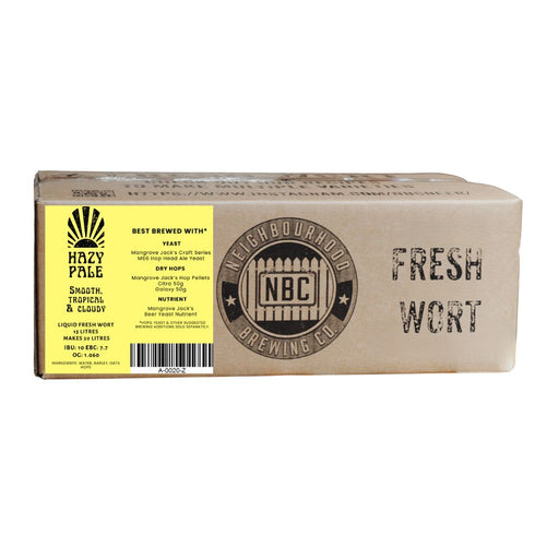 Neighbourd Brewing Co Hazy Pal Ale Fresh Wort Kit  for home  brewing