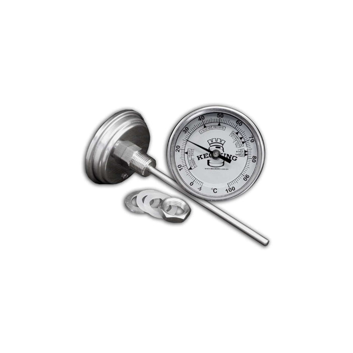 Buy a long stem Bi-Metal Weldless Thermometer online at Noble Barons 