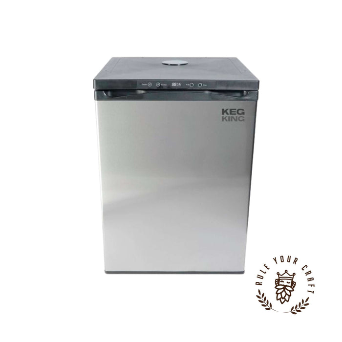 Keg King KegMaster XL Premium Kegerator fridge with regulator for home bar set ups
