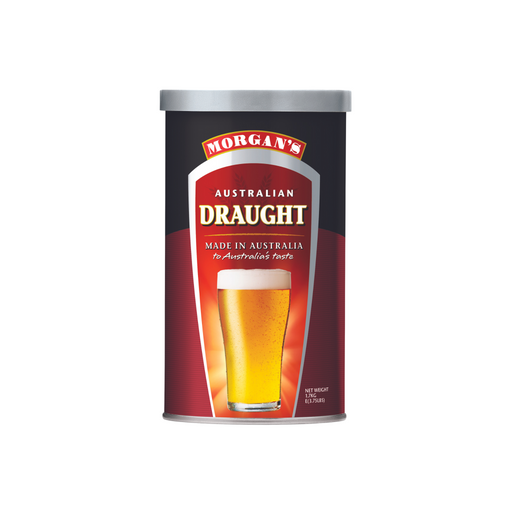 Morgans Australian Draught Home Brew Extract Can Kit 1.7kg