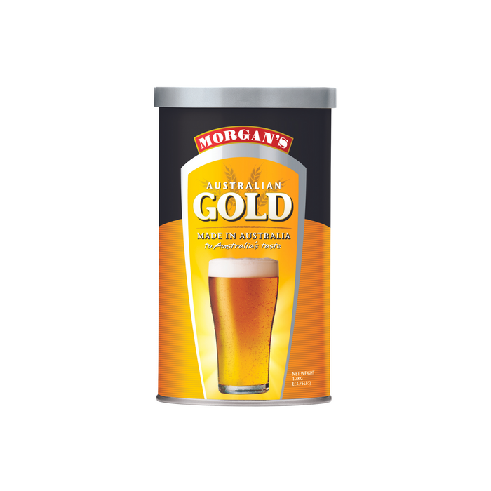 Morgans Australian Gold Home Brew Extract Can Kit 1.7kg