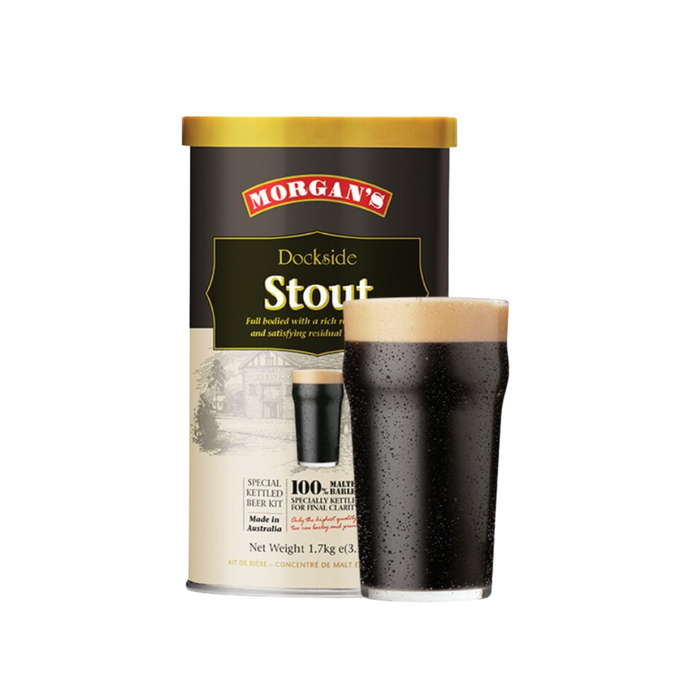 Morgans Stout Home Brew Extract Can Kit 1.7kg