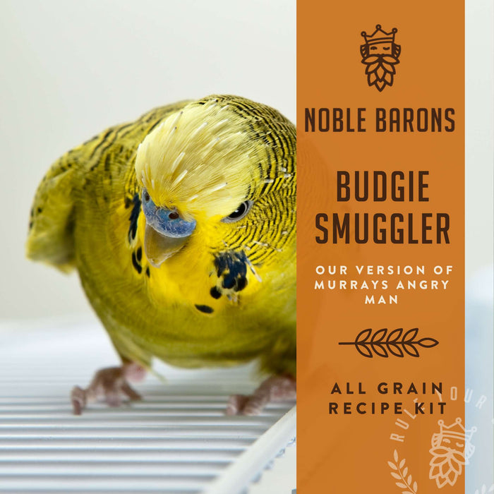 Murrays Angry Man  All Grain Recipe | Budgie Smuggler