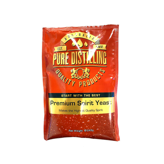 Pure Distilling Premium Spirit Yeast for making spirits at home - 243g pack