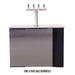 Solstice 365 outdoor kegerator with quad T font (sold separately)
