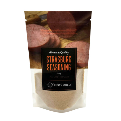 Buy Misty Gully Strasburg Sausage Seasoning Mix online at Noble Barons