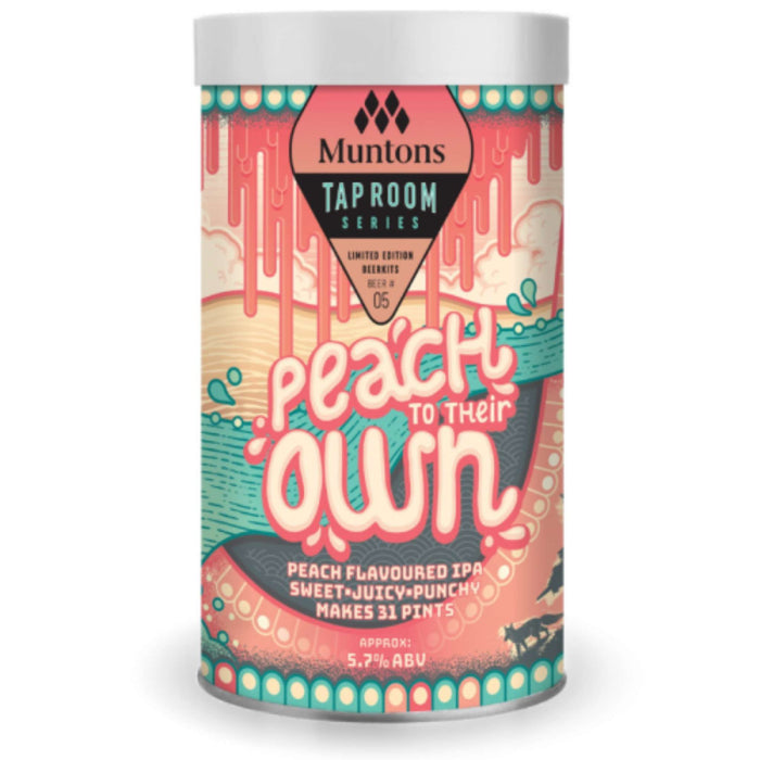 Buy a Muntons TapRoom Lazy Days Peach IPA online at Noble Barons