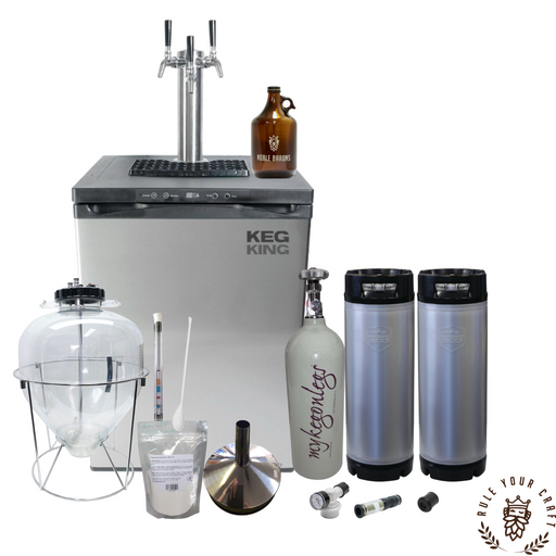 Buy the Ultimate Home Brew Starter Kit and Bar (Fastap Keg Master XL Triple Tap) online at Noble Barons