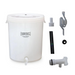 30 Litre plastice home brewing fermenter complete with tap, grommet, airlock, sediment reducer and stick-on thermometer