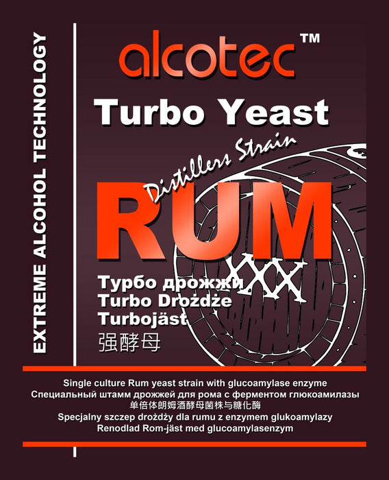 Alcotec Turbo Yeast - Distillers Strain Rum