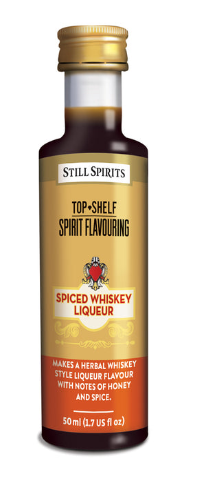 Top Shelf Spiced Whiskey Liqueur