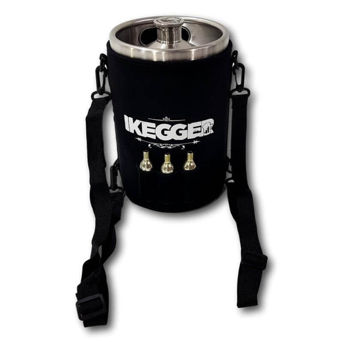 Mini Keg Cooler Sleeve (5L) - neoprene with shoulder strap