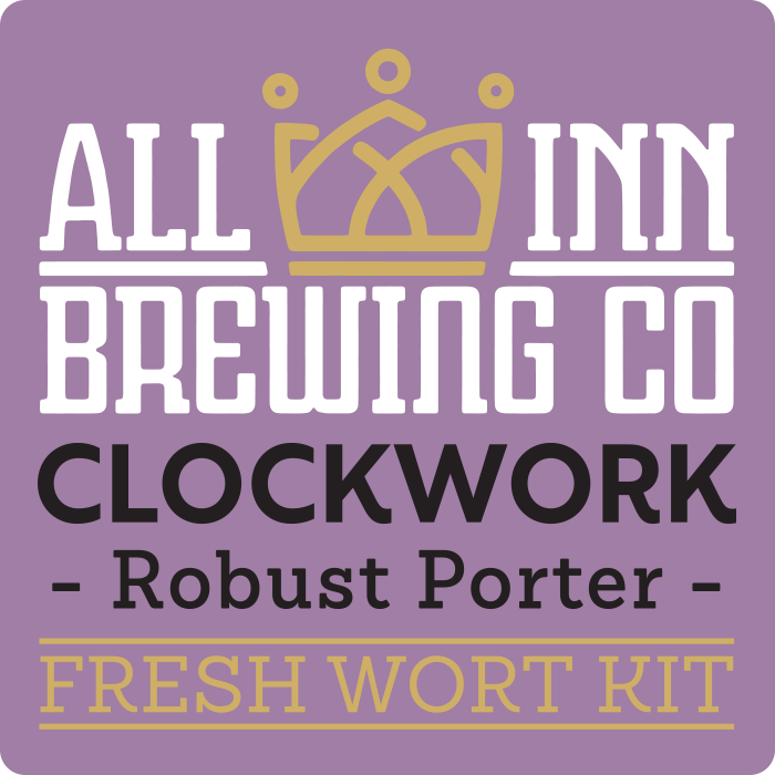 All Inn Brewing Co Clockwork Porter Fresh Wort Kit - Newcastle Brew Shop