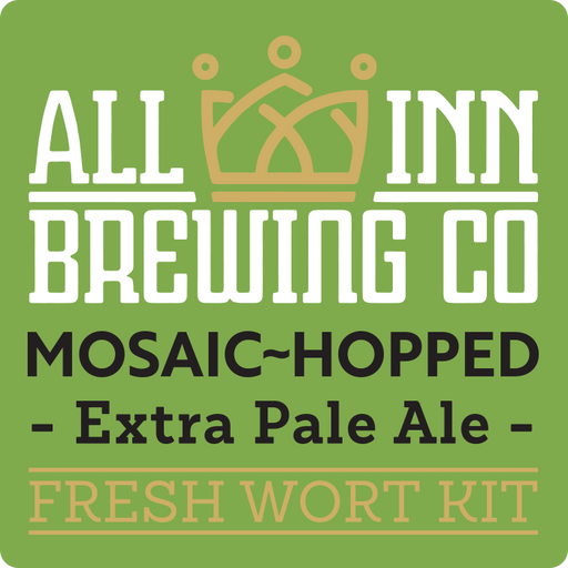 All Inn Brewing Co Mosaic Hopped Extra Pale Ale Fresh Wort Kit - Newcastle Brew Shop