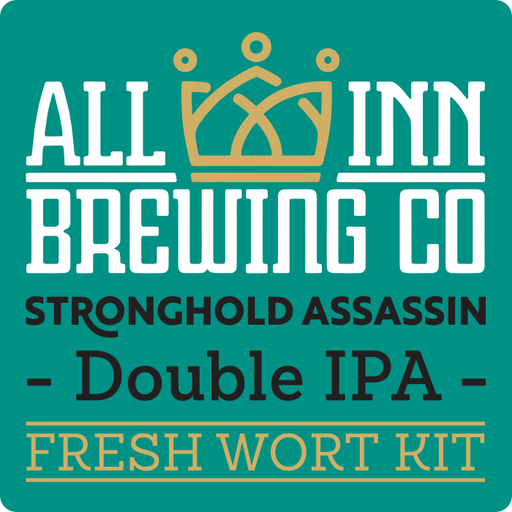 All Inn Brewing Co Stronghold Assassin Double IPA Fresh Wort Kit