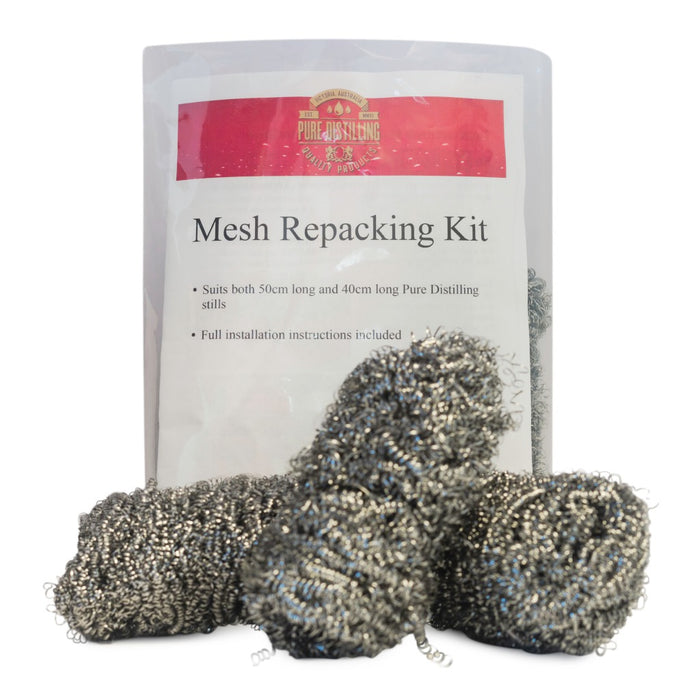 Pure Distilling Stainless Mesh Replacement Kit x 5