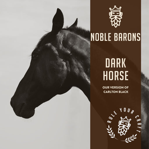 Dark Horse Home Brew Extract Can Beer Recipe Kit is our clone of Carlton Black
