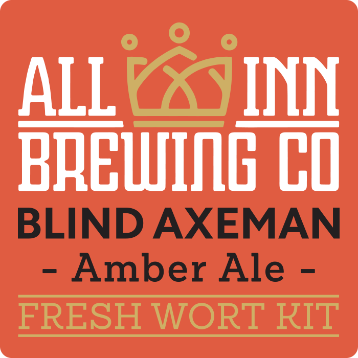 All Inn Brewing Co Amber Ale Fresh Wort Kit (Blind Axeman Amber Ale)