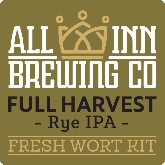 All Inn Brewing Co Full Harvest Rye IPA Fresh Wort Kit