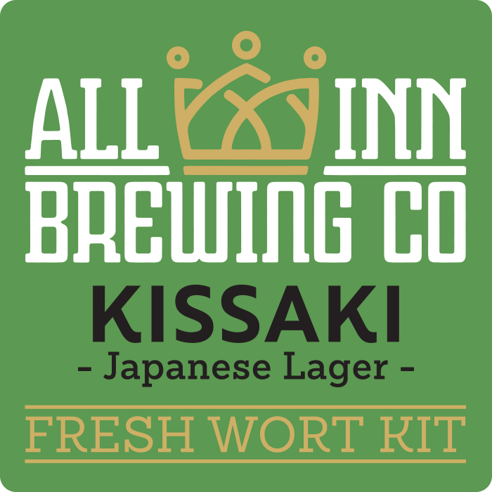 All Inn Brewing Co Kissaki Japanese Lager Fresh Wort kit
