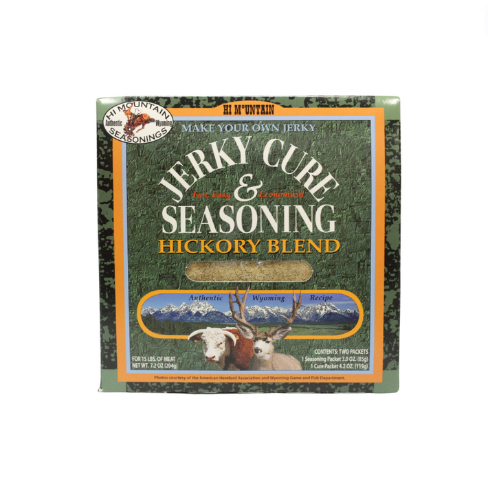 Jerky Cure & Seasoning - Hickory
