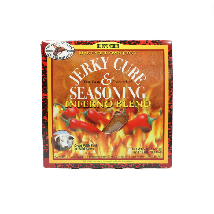 Jerky Cure & Seasoning - Inferno