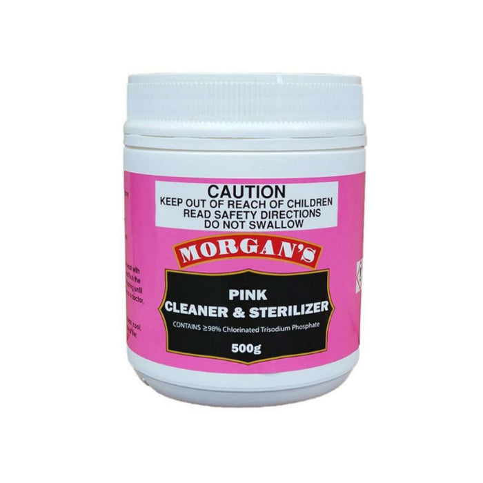 Morgan's Pink Cleaner & Sterilizer 500g