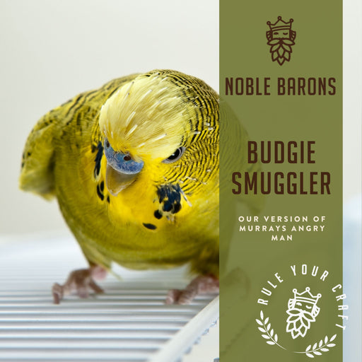 Budgie Smuggler Craft Home Brew Extract Can Beer Recipe Kit is our clone of Murray's Angry Man