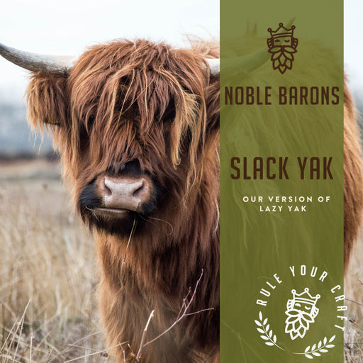 Slack Yak Craft Home Brew Extract Can Beer Recipe Kit is our clone of Lazy Yak