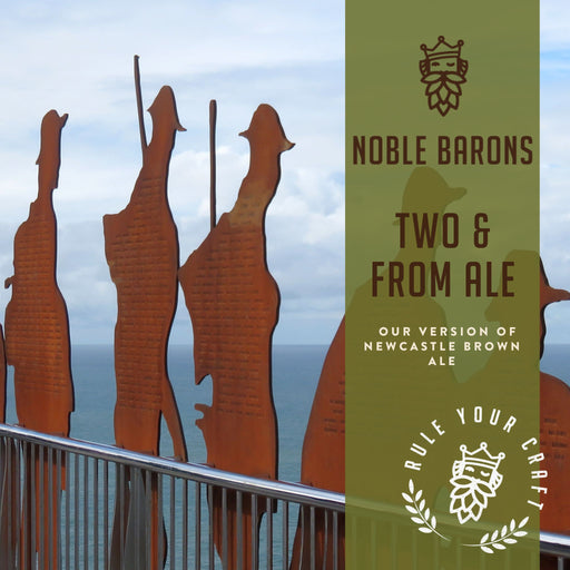 Two & From Ale Craft Home Brew Extract Can Beer Recipe Kit is our clone of Newcastle Brown Ale