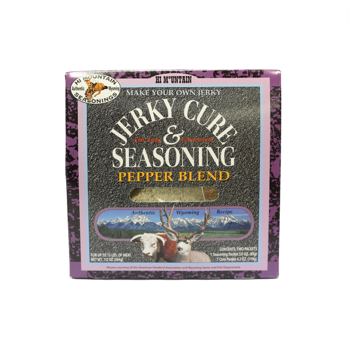 Jerky Cure & Seasoning - Pepper