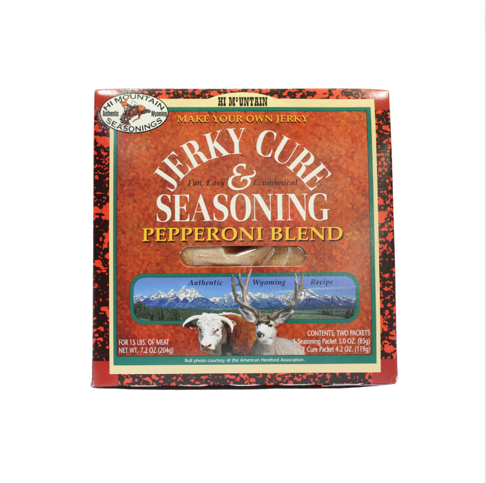 Jerky Cure & Seasoning - Pepperoni