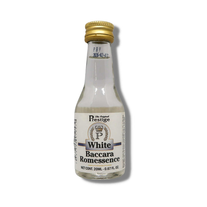 Prestige White Baccara Rum (Romessence) spirit making essence 20ml to make a Bacardi style white rum