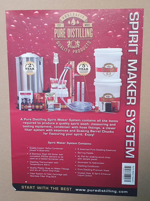 Pure Distilling Spirit Maker System