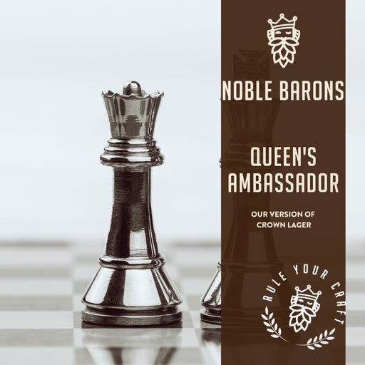 Queen's Ambassador Home Brew Extract Can Beer Recipe Kit is our clone of Crown Lager