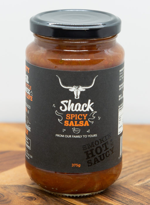 Smokin Hot ‘N Saucy Shack Spicy Salsa 375gm