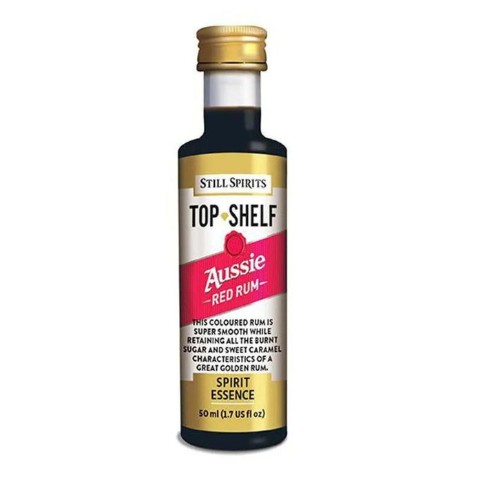 Still Spirits Top Shelf Aussie Red Rum Spirit Essence 50ml Bottle