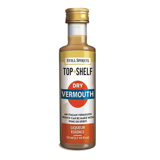 Still Spirits Top Shelf Dry Vermouth Spirit Essence 50ml Bottle