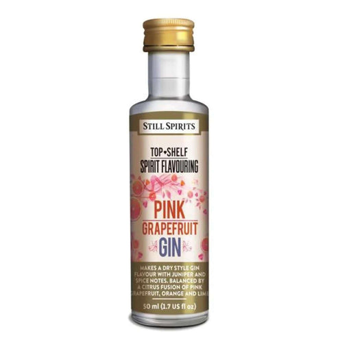 till Spirits Top Shelf Pink Grapefruit Gin Spirit Essence 50ml Bottle