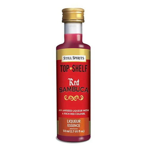 Still Spirits Top Shelf Red Sambuca Spirit Essence 50ml Bottle